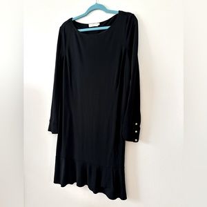 Tory Burch Long Sleeve Black Dress- Size XL